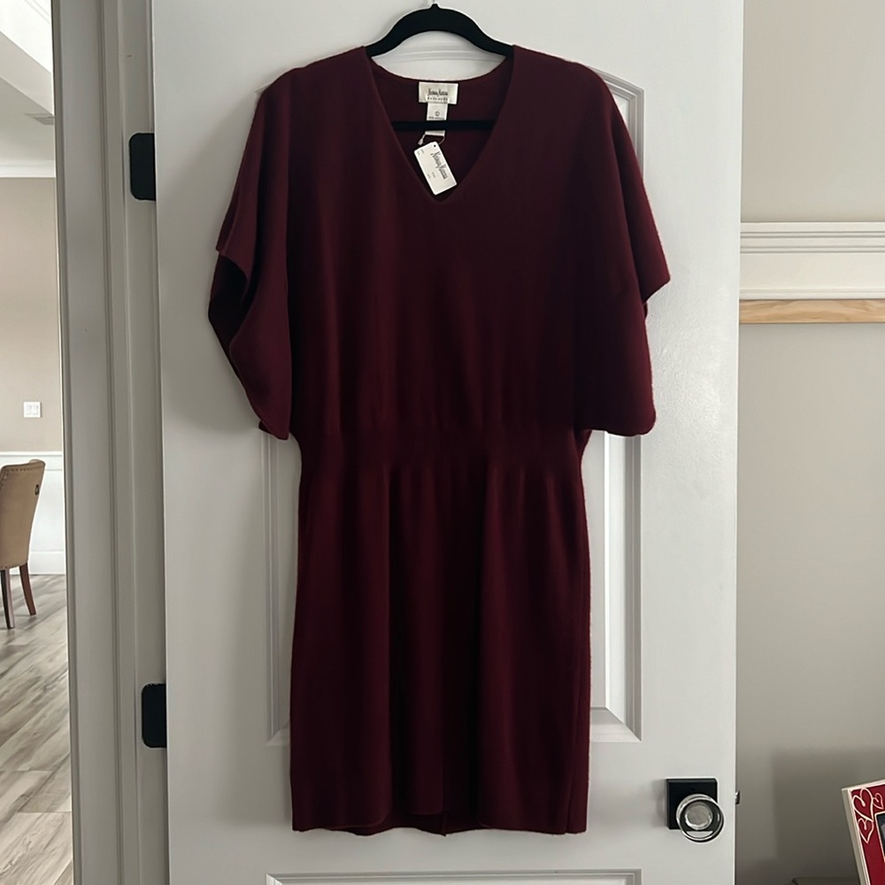 Neiman Marcus private label cashmere dress. Never worn. In perfect condition.
